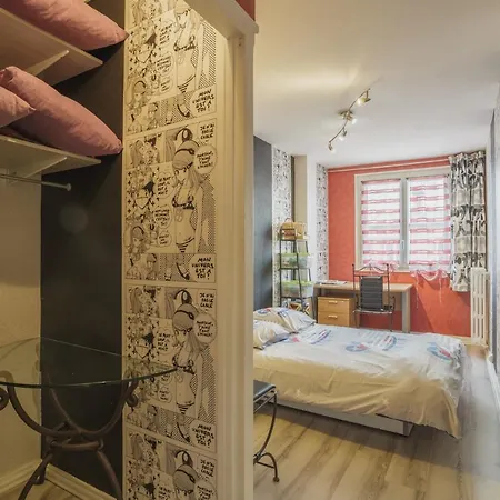 Centre Ville - Ideal Famille - Balcon